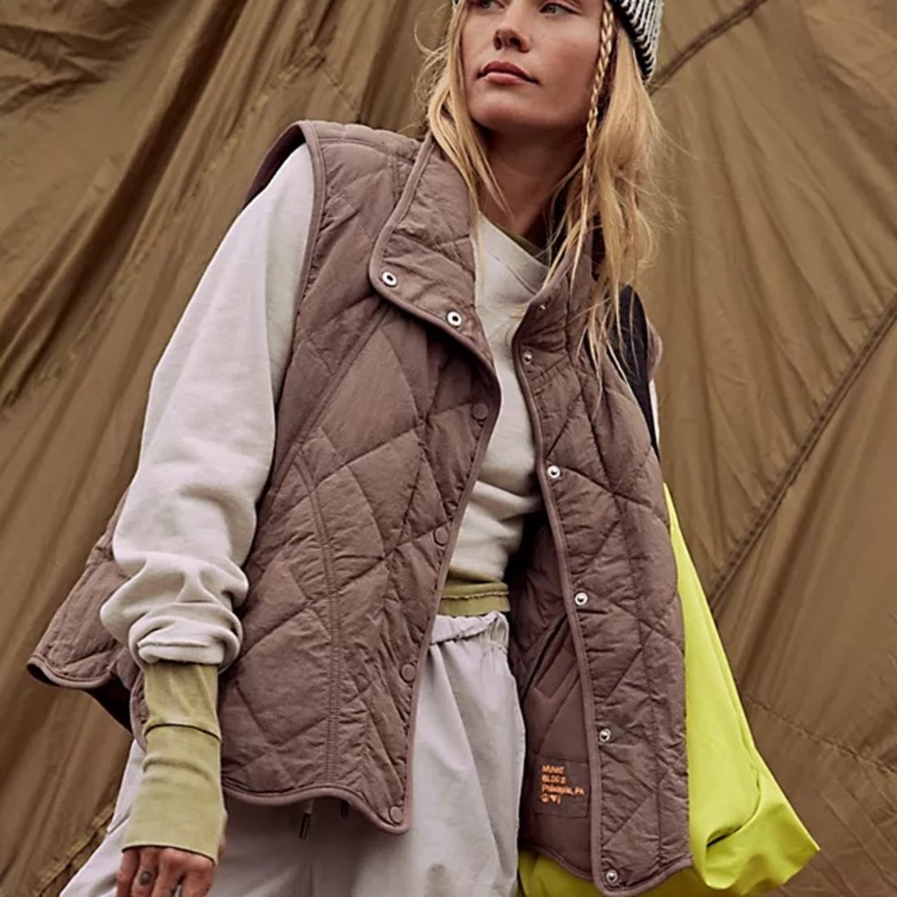 FP Movement Quinn Quilted Puffer Vest Jacket